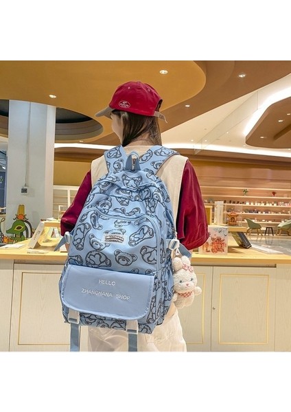 Büyük Kapasiteli Okul Erkek ve Kadın Lise Öğrencisi Bilgisayar Sırt Üniversite Öğrencisi Sırt Kadın Çantası (Yurt Dışından) indirimleri