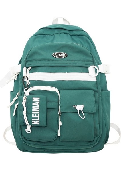 Yüksek Değerli Sırt Kadın Asılı Küçük Orta Okul Öğrencisi Okul Erkek Çok Katmanlı Çok Cepli Sırt Çantası (Yurt Dışından)