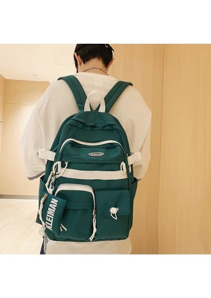 Yüksek Değerli Sırt Kadın Asılı Küçük Orta Okul Öğrencisi Okul Erkek Çok Katmanlı Çok Cepli Sırt Çantası (Yurt Dışından) fiyatları