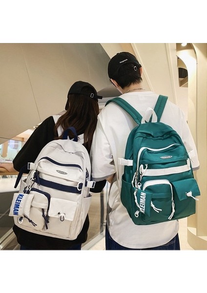 Yüksek Değerli Sırt Kadın Asılı Küçük Orta Okul Öğrencisi Okul Erkek Çok Katmanlı Çok Cepli Sırt Çantası (Yurt Dışından) indirimleri