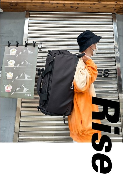 2023 Gelgit Serin Yeni Erkek Büyük Kapasiteli Omuz Çantası Rahat Moda Seyahat Çantası Kuru ve Islak Ayırma Çok Fonksiyonlu Sağlık (Yurt Dışından) fiyatları