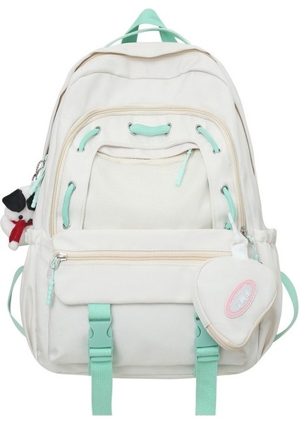 Yeni Üniversite Öğrencisi Sırt Çantası, Kadın Ortaokul Öğrencisi Okul Çantası, Bilgisayar Çantası, Basit ve Çok Yönlü Açık Hava Seyahati Sırt Çantası (Yurt Dışından)