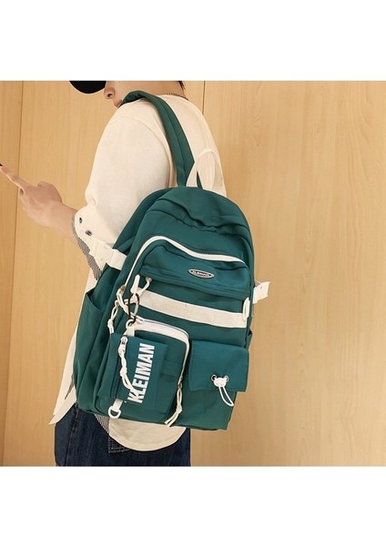 Yüksek Değerli Sırt Kadın Asılı Küçük Orta Okul Öğrencisi Okul Erkek Çok Katmanlı Çok Cepli Sırt Çantası (Yurt Dışından) fırsatları