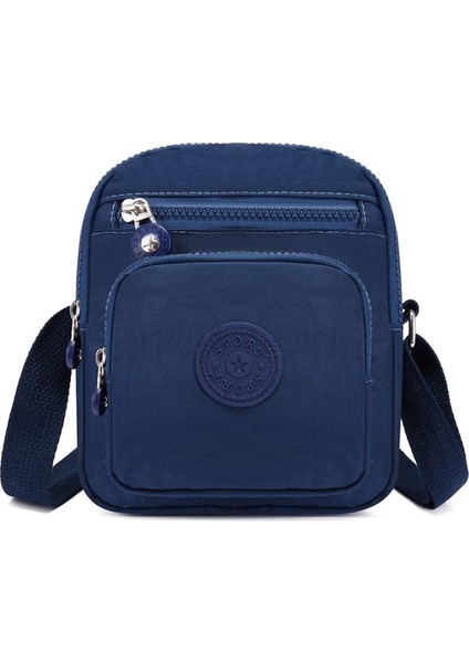 2023 Yeni Vahşi Küçük Çanta Naylon Yıkama Bezi Kadın Çantası Çok Bölmeli Cep Telefonu Çantası Rahat Düz Renk Anne Çantası (Yurt Dışından)