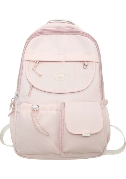 Okul Çantası Kız Sevimli Basit Büyük Kapasiteli Niş Okul Çantası Kadın Kolej Ortaokul Öğrencisi Sırt Çantası (Yurt Dışından)