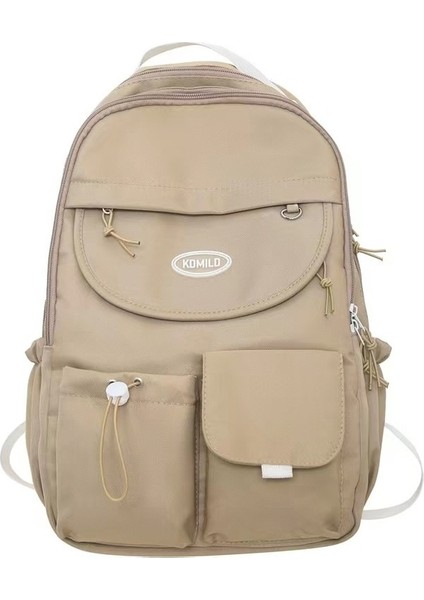 Okul Çantası Kız Sevimli Basit Büyük Kapasiteli Niş Okul Çantası Kadın Kolej Ortaokul Öğrencisi Sırt Çantası (Yurt Dışından) indirimleri