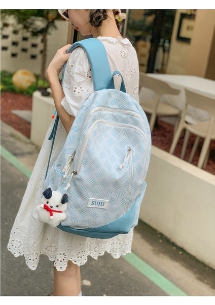 Öğrenci Okul Çantası Moda Ortaokul Kampüsü Sırt Çantası Büyük Kapasiteli Bilgisayar Sırt Çantası (Yurt Dışından) fırsatları