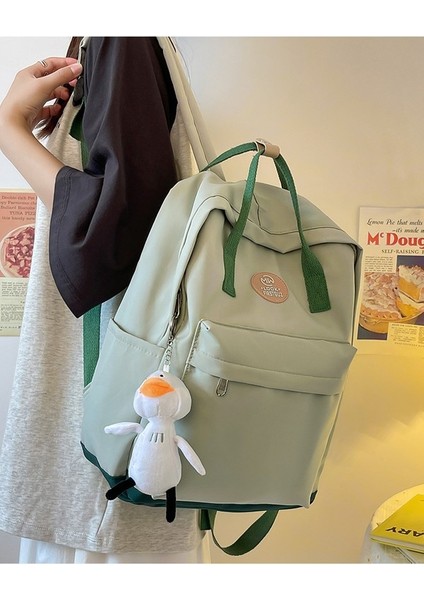 Okul Çantası Kız Lise Üniversite Öğrencisi Kore Kolej Tarzı Vahşi Eğlence Ortaokul Öğrenci Sırt Çantası (Yurt Dışından) fiyatları