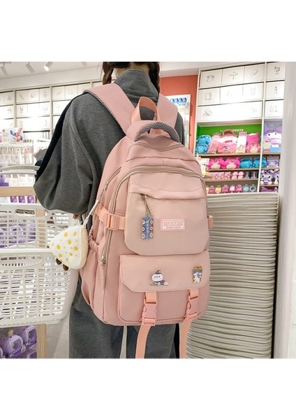 Küçük Taze Okul Kadın Kore Üniversite Öğrencisi Lise Öğrencisi Sırt Kadın Büyük Kapasiteli Orta Okul Öğrencisi Sırt Çantası (Yurt Dışından) fırsatları