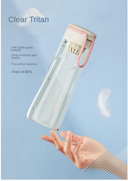 Lovehome 550ML Su Matı - Pembe (Yurt Dışından)