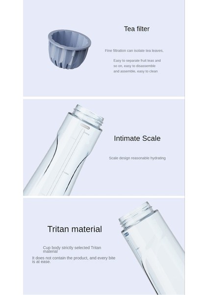 Lovehome 550ML Su Matı - Pembe (Yurt Dışından)