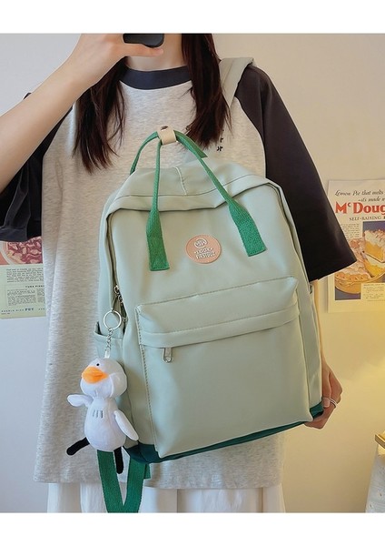 Okul Çantası Kız Lise Üniversite Öğrencisi Kore Kolej Tarzı Vahşi Eğlence Ortaokul Öğrenci Sırt Çantası (Yurt Dışından) modelleri