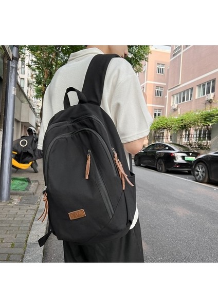Yeni Ortaokul Öğrencisi Okul Çantası Kadın Basit Moda Japon Sırt Çantası Kampüs Büyük Kapasiteli Lise Kolej Öğrencisi Sırt Çantası (Yurt Dışından) fiyatları