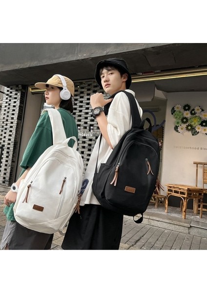 Yeni Ortaokul Öğrencisi Okul Çantası Kadın Basit Moda Japon Sırt Çantası Kampüs Büyük Kapasiteli Lise Kolej Öğrencisi Sırt Çantası (Yurt Dışından) fırsatları