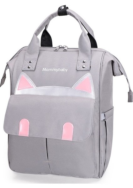 Çok Işlevli Bebek Bakım Çantası - Gri (Yurt Dışından) fiyatları
