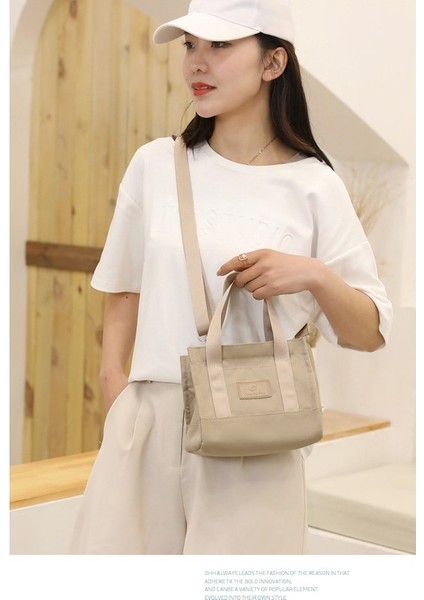Moda Kadınlar Su Geçirmez Messenger Gündelik Tote Alışveriş Taşınabilir Çok Yönlü Omuz Çantası (Yurt Dışından)