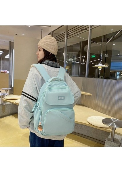 Okul Küçük Taze Kız Kampüs Sırt Ortaokul Öğrencileri Için Düz Sırt Çantası (Yurt Dışından) fırsatları