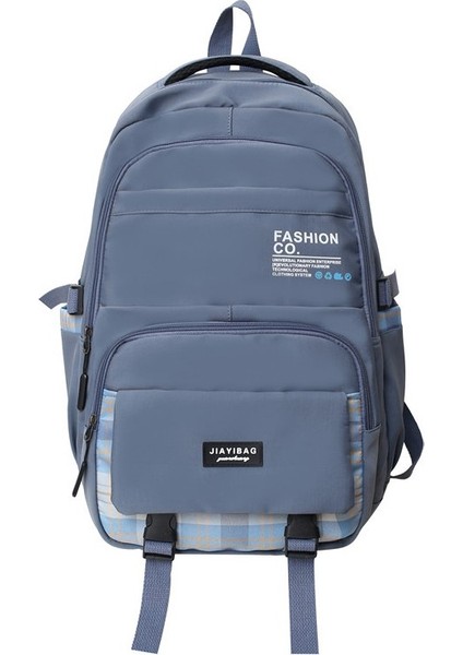 Sırt Kadın Kore Versiyonu Büyük Kapasiteli Lise Üniversite Öğrencileri Okul Ekose Seyahat Sırt Çantası (Yurt Dışından) fiyatları