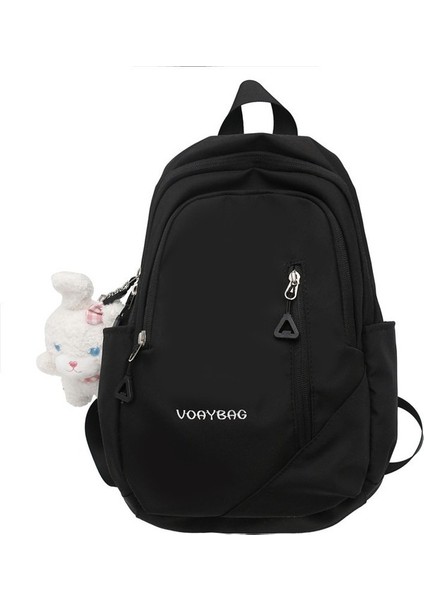 Ortaokul Öğrencilerinin Okul Kolej Tarzı Sevimli Kız Sırt Kore Versiyonu I Kampüs Kontrast Ekleme Sırt Çantası (Yurt Dışından) fırsatları