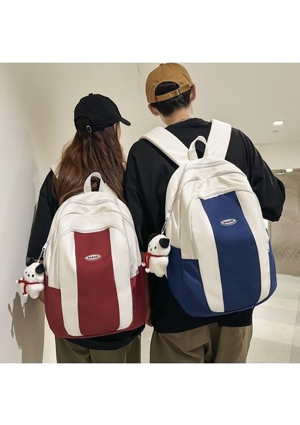Okul Niş Tasarım Büyük Kapasiteli Lise Öğrencisi Bilgisayar Sırt Ortaokul Öğrencisi Tüm Maç Çift Sırt Çantası (Yurt Dışından) indirimleri