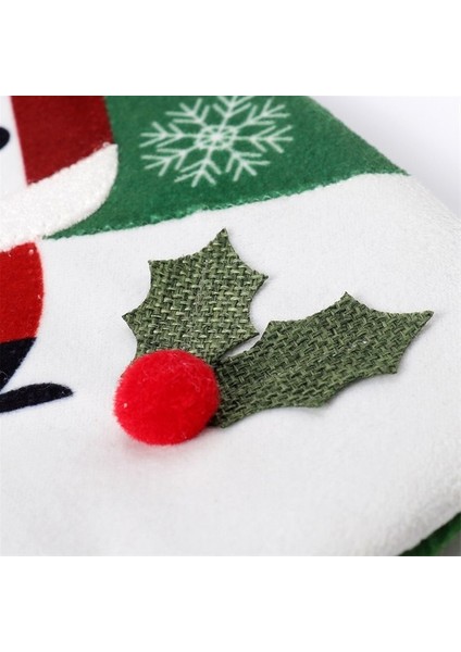 Noel Baba Çorap Yaşlı Adam Kardan Adam Kadife Hediye Çantası Dekorasyon Malzemeleri Kolye (Yurt Dışından) modelleri