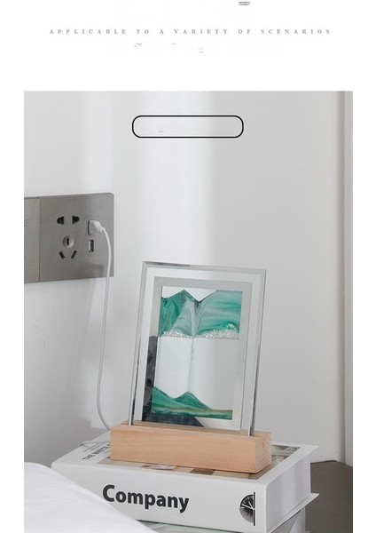 Quicksand Boyama Gece Lambası Ev Masaüstü Dekorasyon Atmosfer Küçük Gece Lambası Romantik ve Güzel Bir Hediye Başucu LED Masa Lambası (Yurt Dışından) modelleri