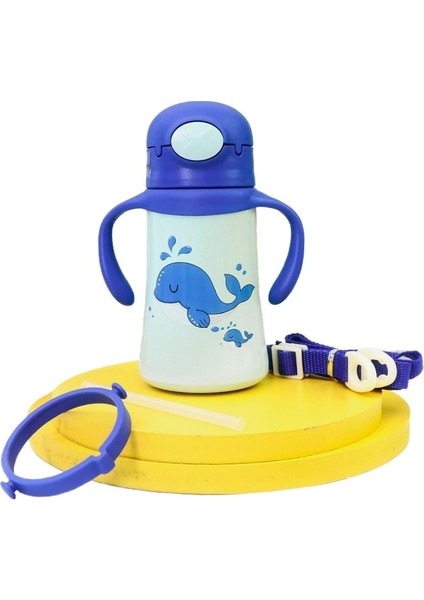 Saf Bebek Öğrenme Içme Bardağı Bebek Saman Içme Süt Kupası Taşınabilir Saplı Askı Su Isıtıcısı 316 Termos Bardak (Yurt Dışından) fiyatları