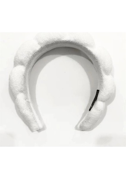 Yüksek Kafatası Üst Bulut Kafa Bandı Büküm Sünger Saç Bandı Havlu Kumaş Büküm Baş Tokası (Yurt Dışından)