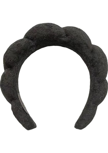 Yüksek Kafatası Üst Bulut Kafa Bandı Büküm Sünger Saç Bandı Havlu Kumaş Büküm Baş Tokası (Yurt Dışından)