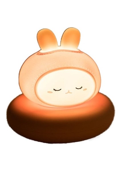 Uyku Indüksiyon Lambası ile Sevimli Evcil Hayvan Karikatür USB Şarj LED Yumuşak Işık Göz Koruması Gece Lambası Pat Gece Lambası (Yurt Dışından) modelleri