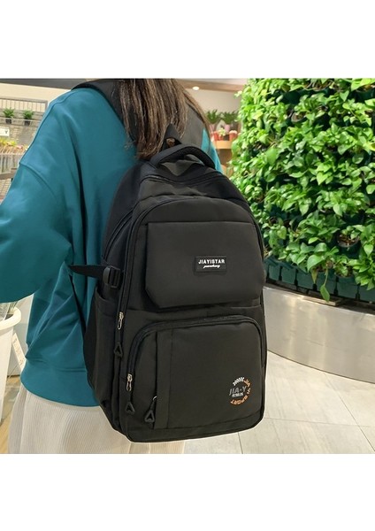 Kız Erkek Çocuklar, Ortaokul ve Lise Öğrencileri, Erkek Üniversite Öğrencileri Için Büyük Kapasiteli Okul Çantası, Basit Sırt Çantası (Yurt Dışından) fiyatları