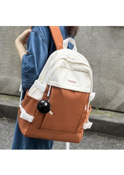 Ortaokul Öğrencileri Zıt Renklerde Öğrenci Sırt Çantası Kore Versiyonu Hafif Üniversite Öğrencisi Naylon Sırt Çantası Yur (Yurt Dışından) fiyatları