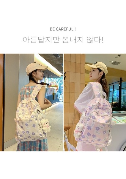 Okul Üniversite Öğrencisi Seyahat Hafif Sırt Kadın Büyük Kapasiteli Seyahat Çantası (Yurt Dışından) indirimleri