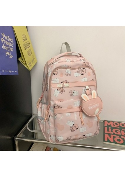 Kampüs Küçük Taze Omuz Kadın Kore Versiyonu Ortaokul Öğrencisi Okul Kadın Sevimli Tavşan Öğrenci Sırt Çantası (Yurt Dışından) fırsatları