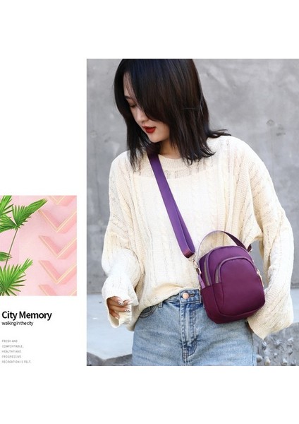 2023 Yeni Naylon Çapraz Omuz Küçük Çanta Rahat Kadın Çantası Tek Omuzlu Cep Telefonu Çantası Hafif Küçük Çanta Büyük Kapasite (Yurt Dışından) modelleri