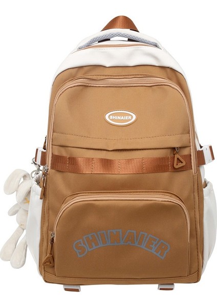 Moda Okul Çantası, Yeni Niş Kore Tarzı Üniversite Öğrencisi Sırt Çantası, Kadınlar Için Modaya Uygun Basit Ilkokul Büyük Kapasiteli Sırt Çantası (Yurt Dışından) indirimleri