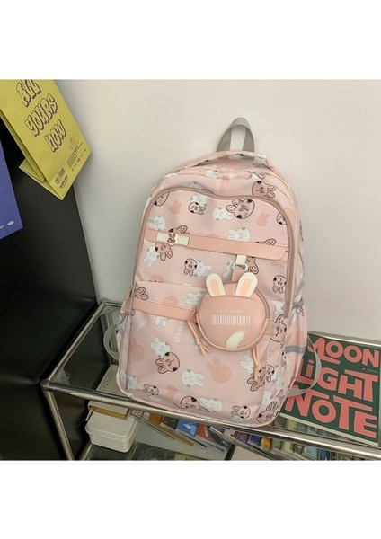 Kampüs Küçük Taze Omuz Kadın Kore Versiyonu Ortaokul Öğrencisi Okul Kadın Sevimli Tavşan Öğrenci Sırt Çantası (Yurt Dışından) fiyatları