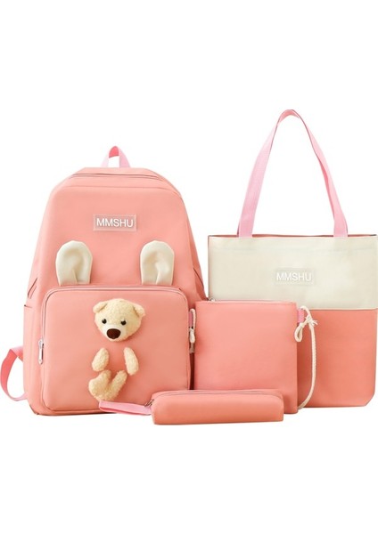 Okul Çantası Kadın Ortaokul Öğrencisi Sevimli Ilkokul Öğrencisi Sırt Çantası Lise Büyük Kapasiteli Sırt Çantası (Yurt Dışından)