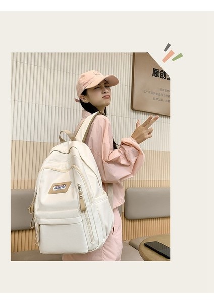 Ortaokul Öğrencisi Okul Erkek ve Kadın Gündelik Sırt Kampüs Sırt Çantası (Yurt Dışından) indirimleri