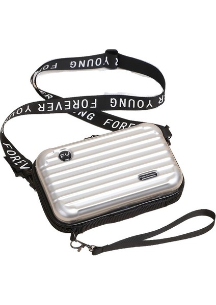 Mini Bavul, Küçük Çanta, Kozmetik Çantası, Cep Telefonu Çantası, Kadın Messenger Omuz, Kişilik Kare Seyahat Messenger Omuz Çantası (Yurt Dışından)