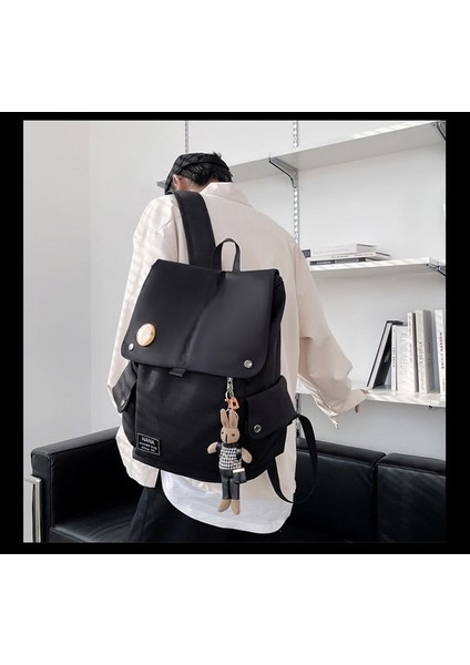 Serin Kore Büyük Kapasiteli Sırt Hit Üniversite Öğrencisi Kişilik Okul Kadın Eğlence Açık Sırt Erkekler Çantası (Yurt Dışından) indirimleri