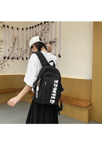 Öğrenci Okul Çantası 2023 Yeni Moda Erkek Sırt Çantası Moda Büyük Kapasiteli Orta ve Lise Öğrencileri Sırt Çantası Kızlar (Yurt Dışından) fırsatları