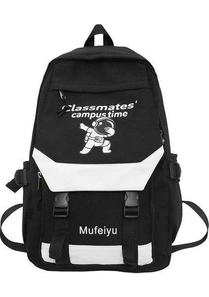 Sırt Çantası Moda Trendleri Ortaokul Lisesi Öğrenci Okul Çantası Boş Büyük Kapasiteli Seyahat Sırt Çantası (Yurt Dışından)