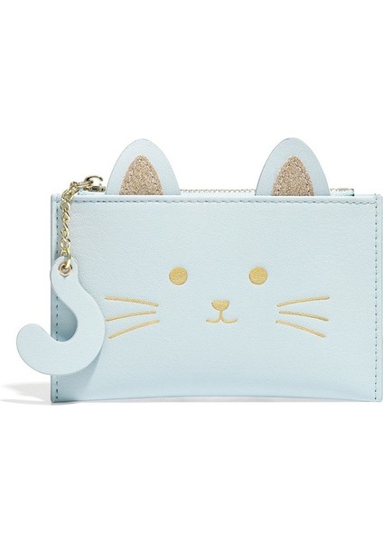 Kadın Sevimli Kedi Baskılı Cüzdan Dayanıklı Kullanım Yumuşak Dokunuşlu Cüzdan (Yurt Dışından) fiyatları