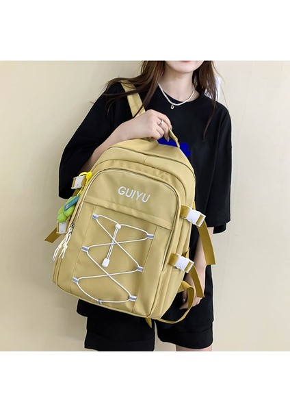 Sırt Büyük Kapasiteli Seyahat Boş Üniversite Öğrencisi Sırt Çantası (Yurt Dışından) modelleri