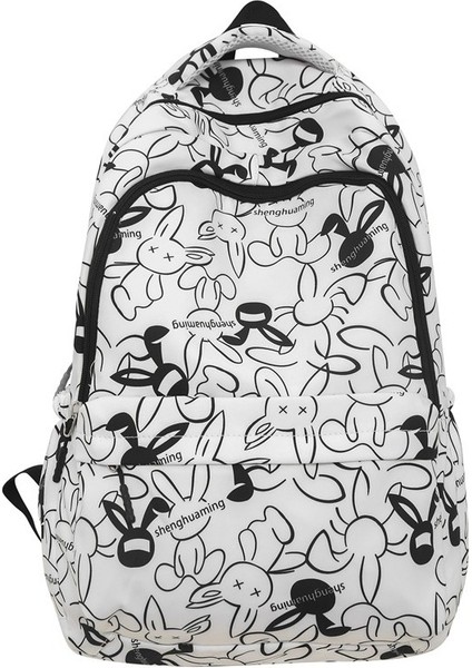 Okul Çantaları Kızlar Mori Vahşi Yüksek Değerli Grafiti Sırt Çantası (Yurt Dışından)