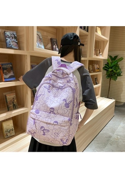 Okul Çantaları Kızlar Mori Vahşi Yüksek Değerli Grafiti Sırt Çantası (Yurt Dışından) fırsatları