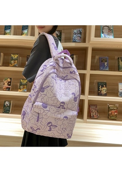 Okul Çantaları Kızlar Mori Vahşi Yüksek Değerli Grafiti Sırt Çantası (Yurt Dışından) indirimleri