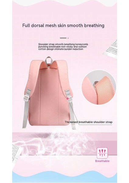 Lovehome Desen Baskılı Çocuk Sırt Çantası - Pembe (Yurt Dışından) fırsatları