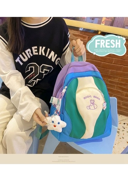 2023 Yeni Rishin Büyük Kapasiteli Orman Sırt Çantası Ortaokul Öğrencileri ve Ilkokul Öğrencileri Için Basit Çok Yönlü Sevimli Sırt Çantası (Yurt Dışından) modelleri